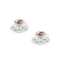 Bridgerton Set of 2 Tea Cups & Saucers