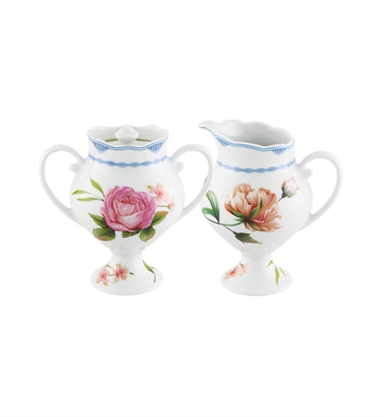Bridgerton Sugar Bowl & Milk Jug Set