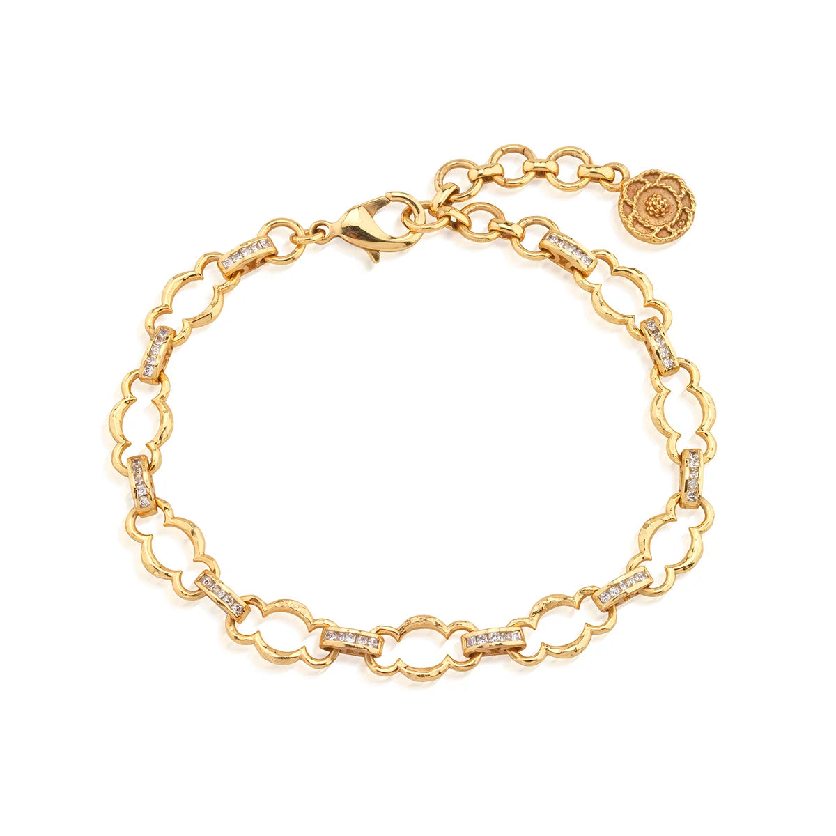 Maharani Petite Chain Bracelet 7" + 2"