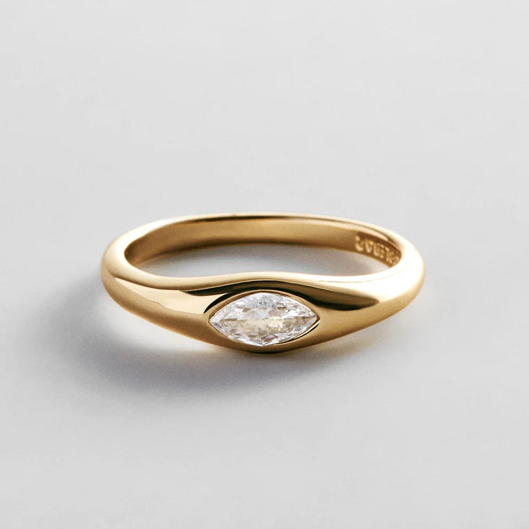 Niecy Gold Pinky Ring