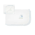 Baby Lamb & Bee Cotton Stroller Blanket