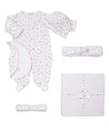 Garden Roses 5PC Gift Set w/Gift Box