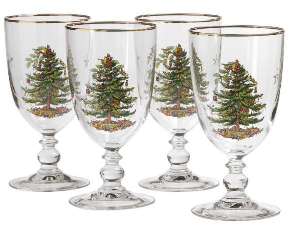Goblet Christmas Tree Set of 4