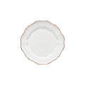 Impressions White/Gold Salad Plate