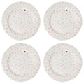 Love You More Dessert/Salad Plate Pink