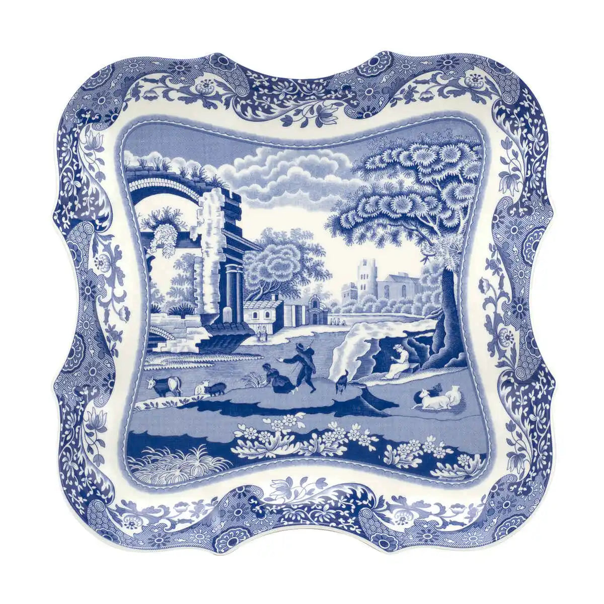 Blue Italian Devonia Tray