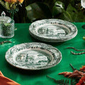 Green Italian Dinner Plate