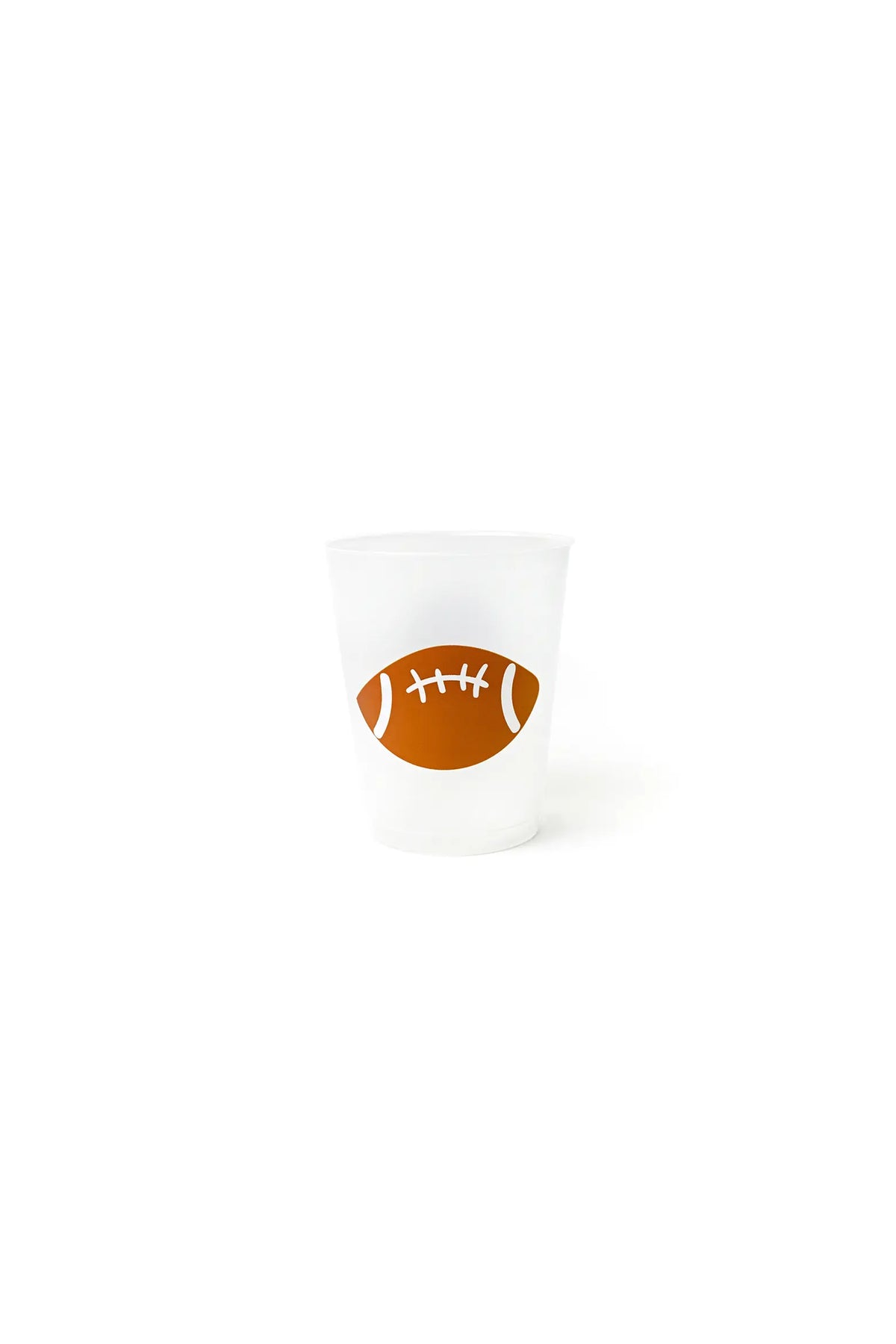 Football Frosted Cups