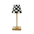 Courtly Check LED Rechargeable Lamp