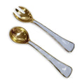 ENCANTO Soho Salad Servers Periwinkle