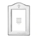 Abbey Cross Silverplate 4" x 6" Frame