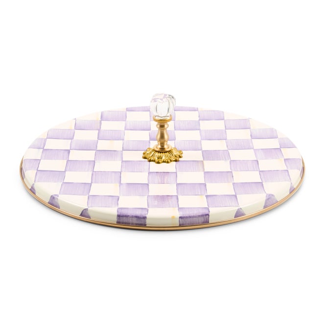 Violet Check Cheese Course