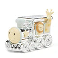 Animal Train Silverplate Bank
