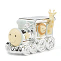 Animal Train Silverplate Bank