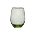 Provence Stemless Wine Glass Basil