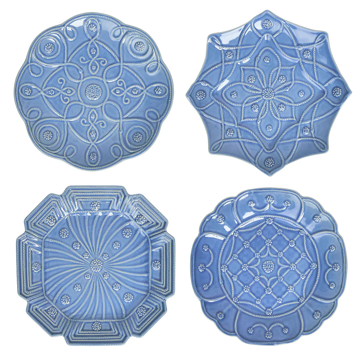 Jardins du Monde Salad Plate Chambray