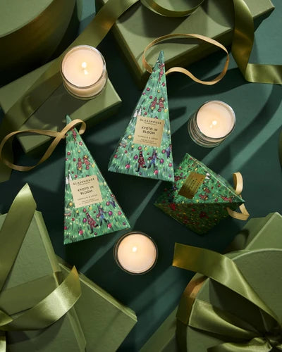 Christmas Bauble Candle Kyoto in Bloom