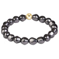 Classic Admire Pearl Dark Grey Bracelet