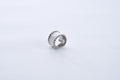 Napking Rings Set of 4 White/Silver