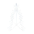 Clear Acrylic Trees 22"