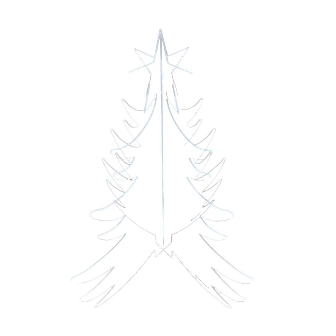 Clear Acrylic Trees 22"