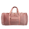 Signature VIP Duffle Bag - Blush Velvet Quilted