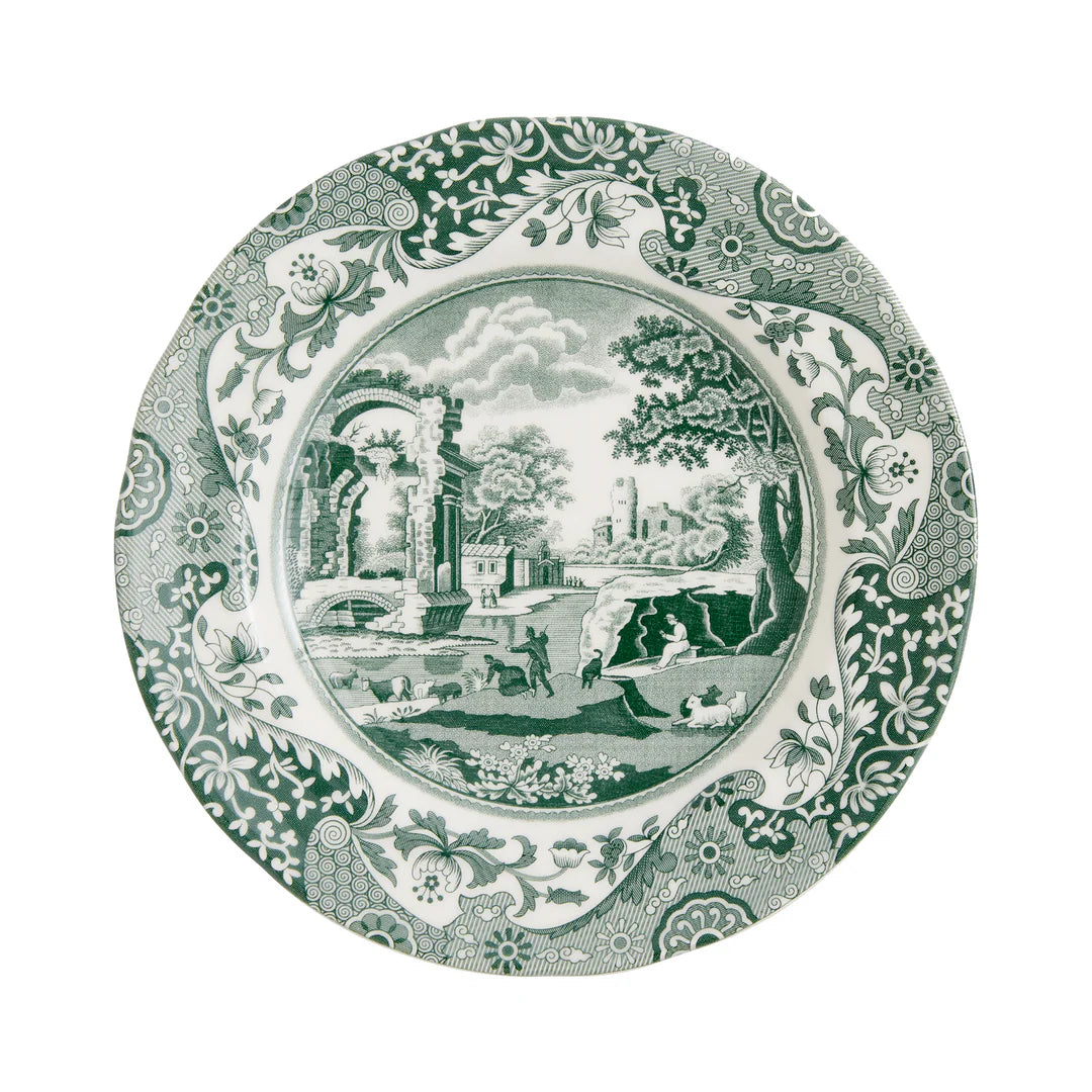 Green Italian Bread & Butter Plate