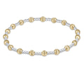 Dignity Sincerity Mixed Metal 4MM Bracelet