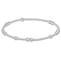 Hope Unwritten Stering 4mm Bracelet