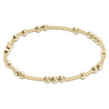 Hope Unwritten Dignity Gold 4MM Bracelet