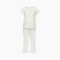 Vandy Scalloped Short Sleeve Pajamas