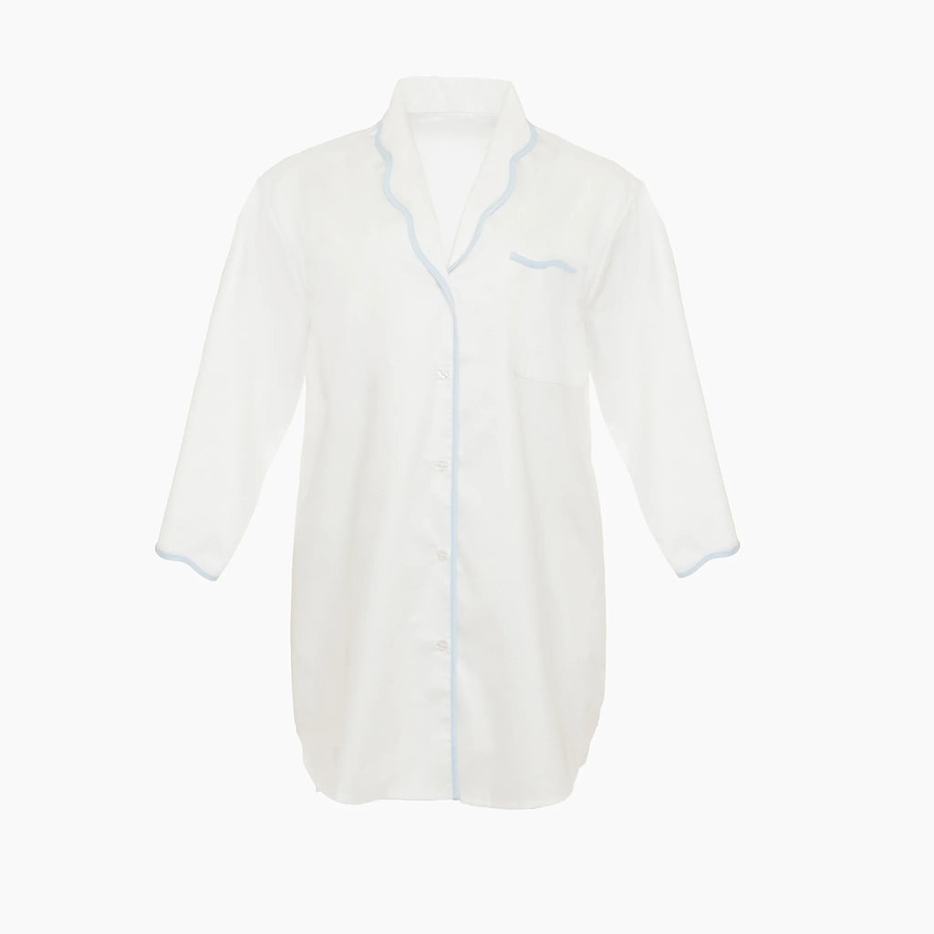 Vandy Scalloped Nightshirt