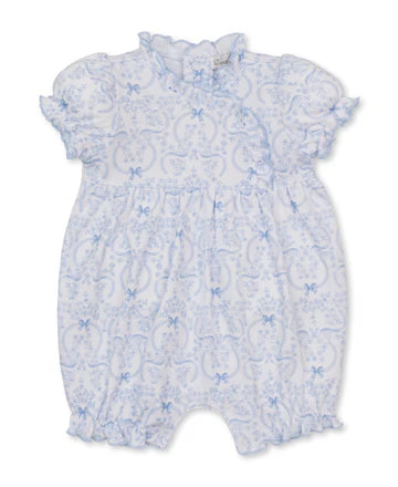 Delicate Blooming Bows Short Playsuit