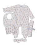 Teddy Bears Tan 5PC Gift Set w/Gift Box