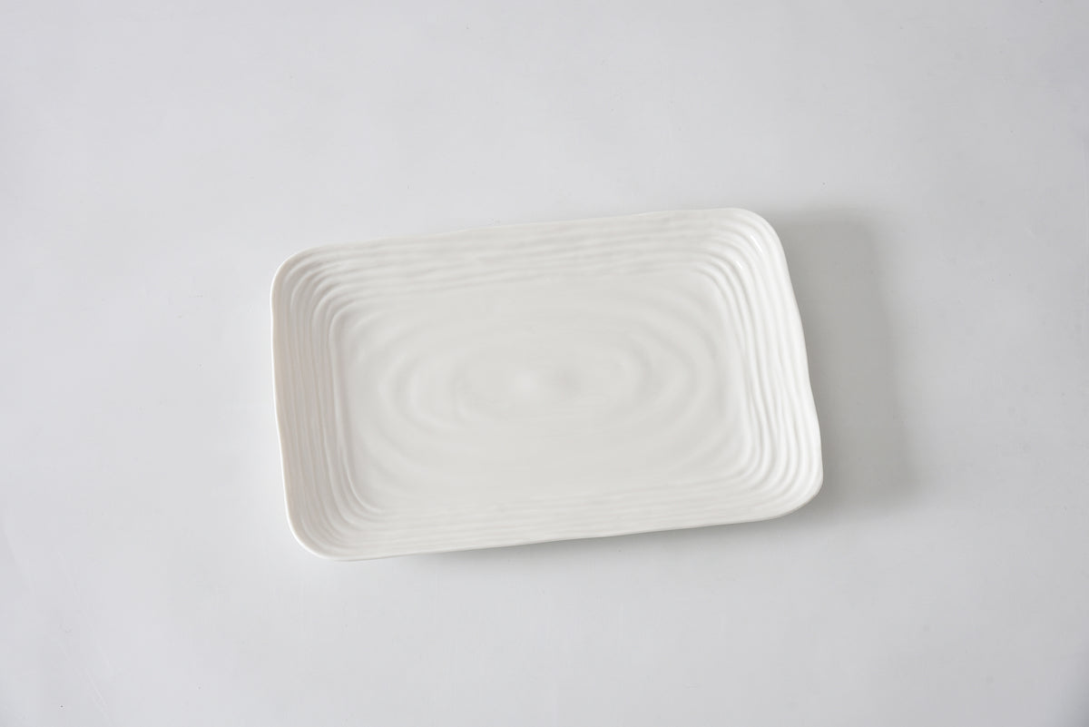 Small Platter Le Blanc All White
