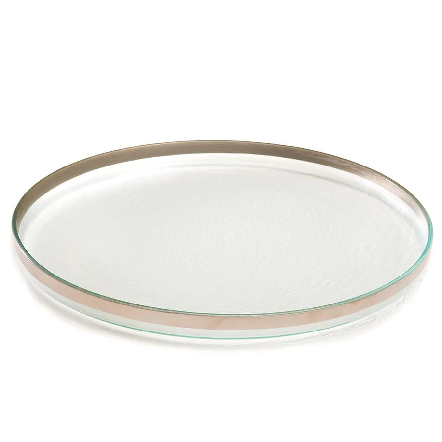 Platinum Round Platter 16"