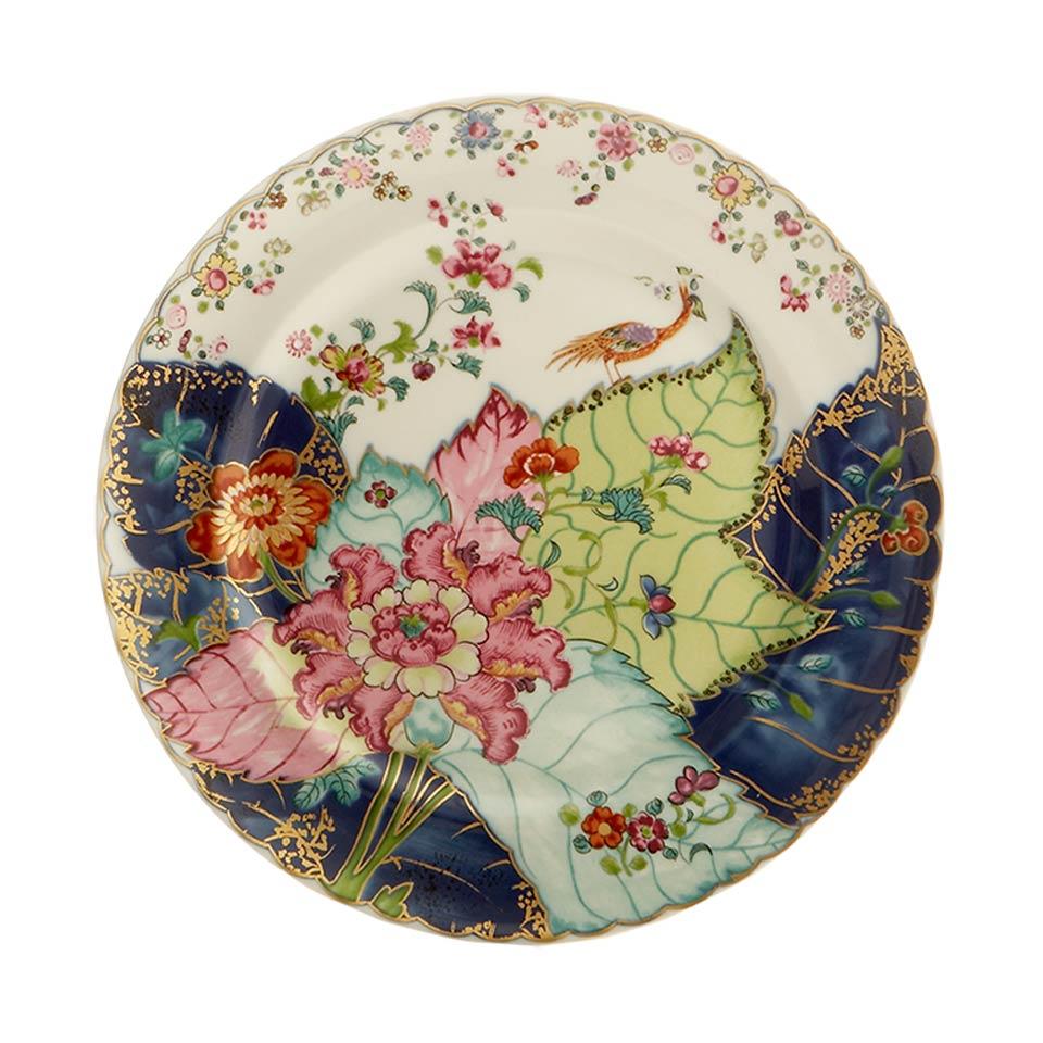 Tobacco Leaf Dessert Plate