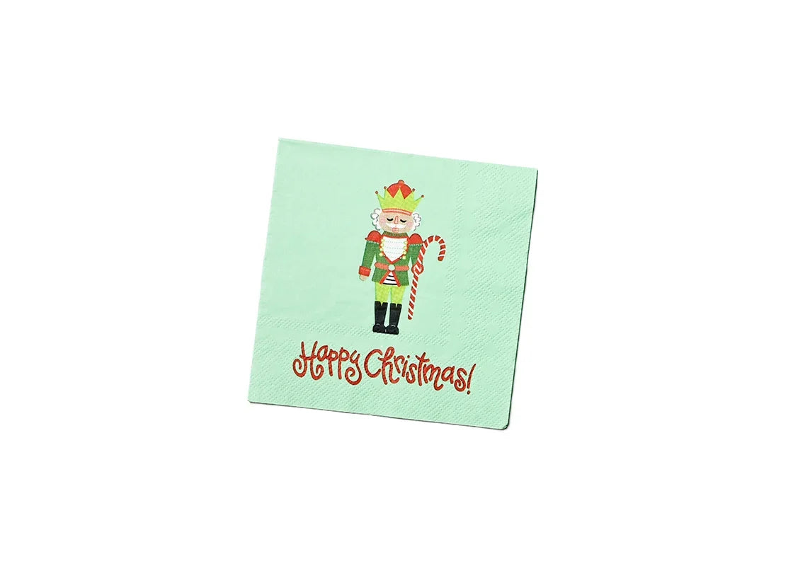 Mr. Nutcracker Cocktail Napkins