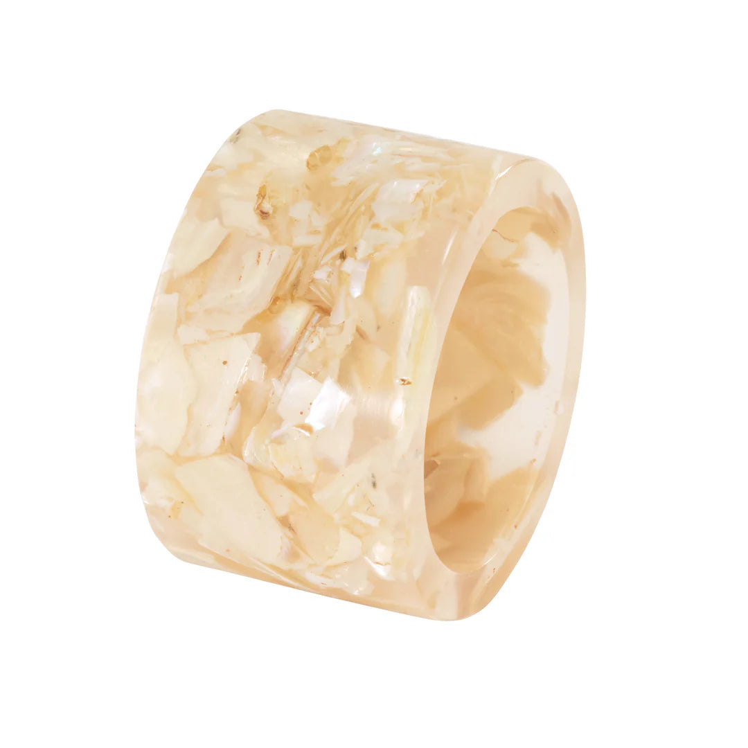 Marbled Pearl Napkin Ring