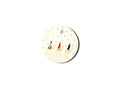 O Holy Night in Color Round Trivet
