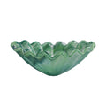 Onda Glass Green Medium Centerpiece