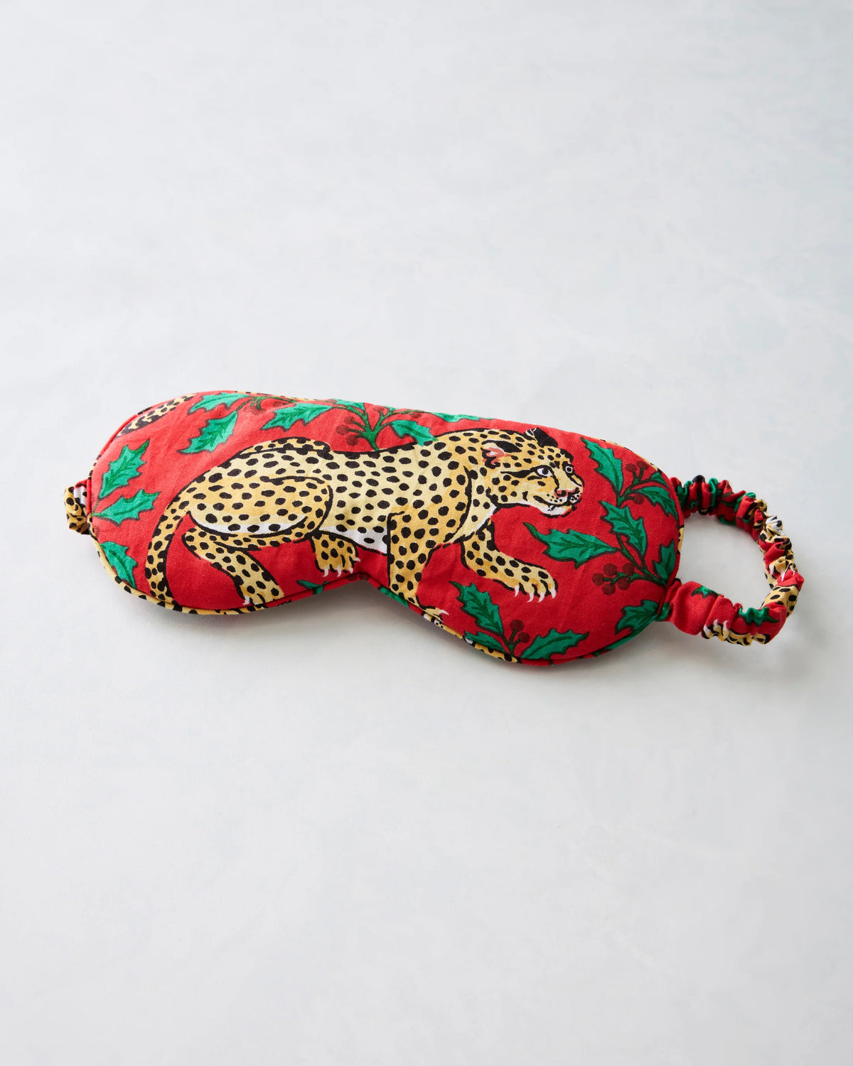 Winter Holly Bagheera Eye Mask Ruby