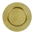 Pelli Glass Gold Charger