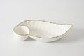 Chip and Dip Portofino Pattern White/Gold