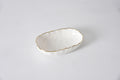 Small Deep Server White/Gold