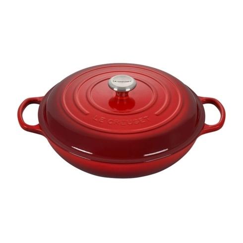 5 Quart Cerise Braiser