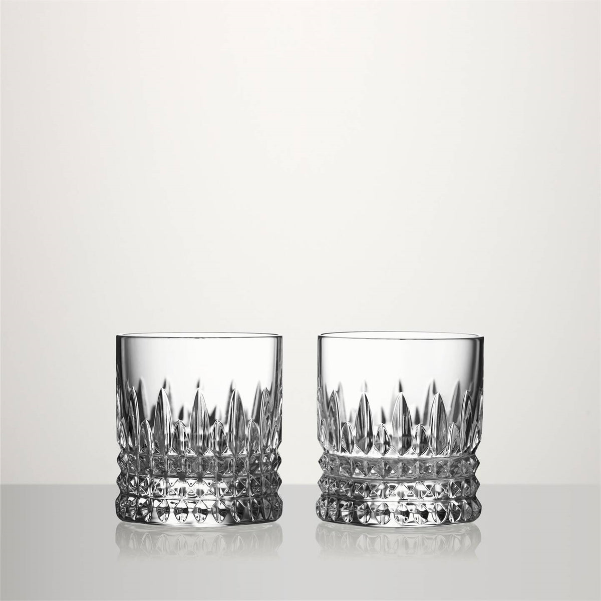 Diamond Straight Sided Tumbler, Set of 2