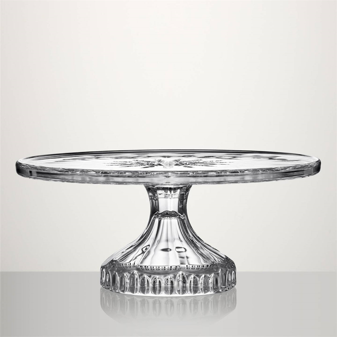 Lismore Cake Footed Plate