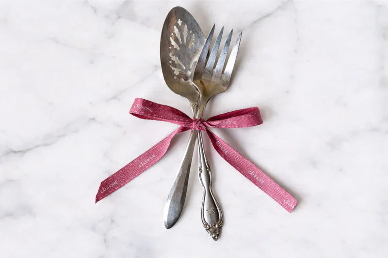 Found Serving Spoon & Fork Set