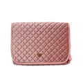 Toiletry Case - Blush Velvet Quilted